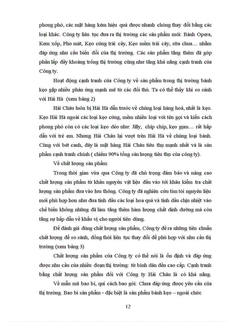 image for page Báo cáo thực tập tại công ty bánh kẹo Hải Châu