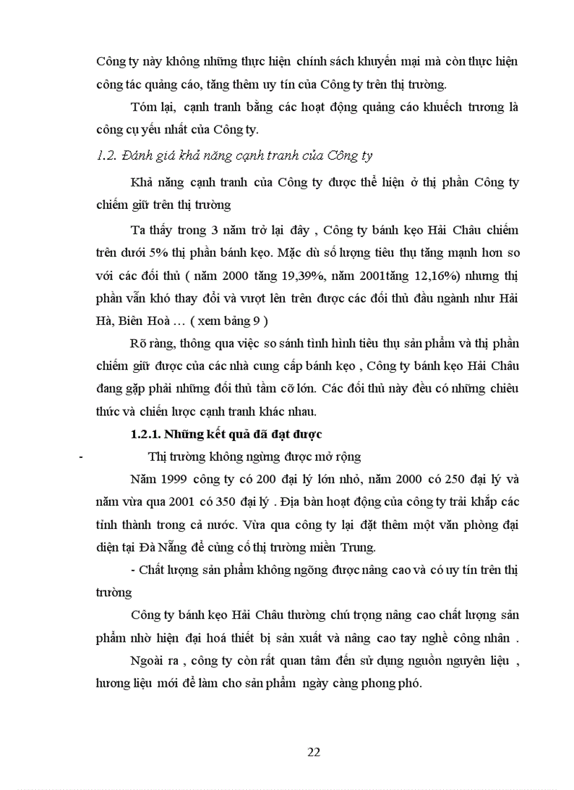 image for page Báo cáo thực tập tại công ty bánh kẹo Hải Châu