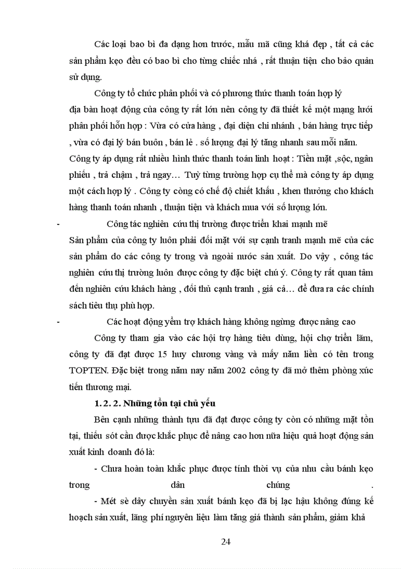 image for page Báo cáo thực tập tại công ty bánh kẹo Hải Châu