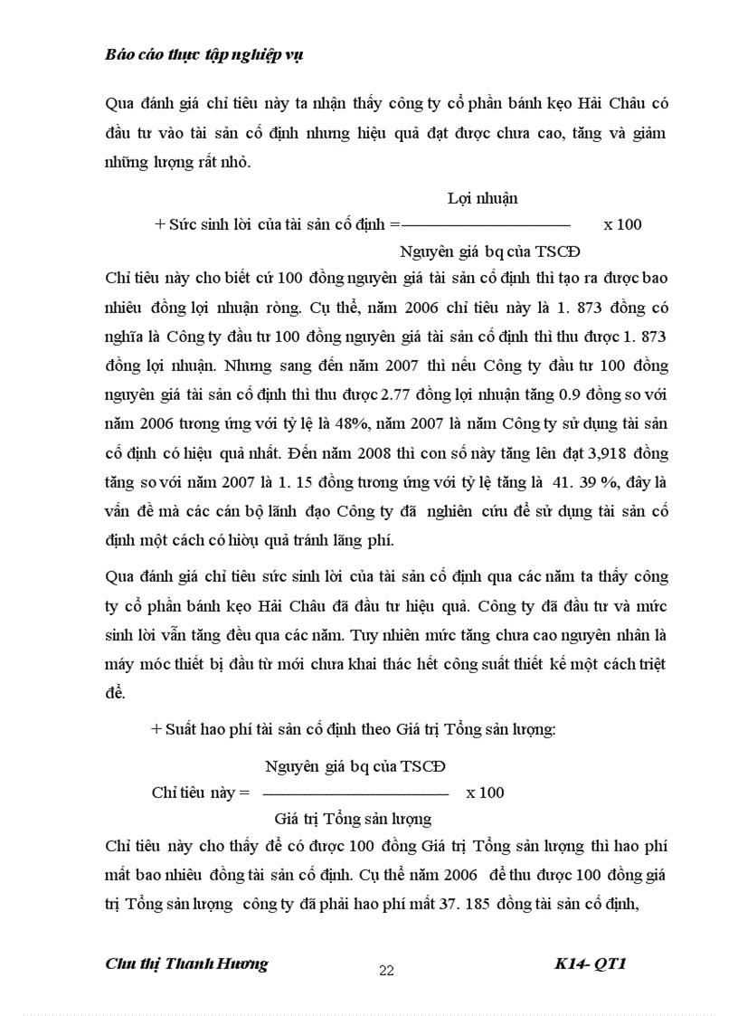 image for page Thực trang hiệu quả sản xuất kinh doanh của công ty cổ phần bánh kẹo hải châu