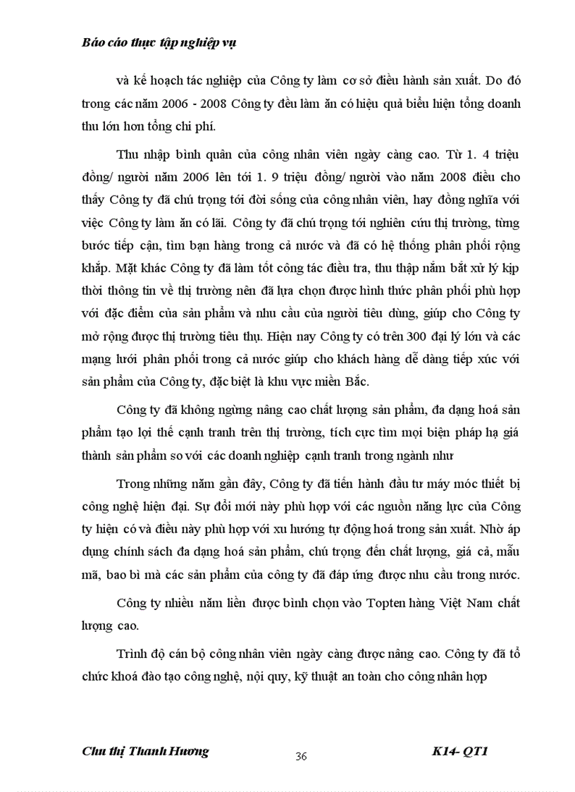 image for page Thực trang hiệu quả sản xuất kinh doanh của công ty cổ phần bánh kẹo hải châu