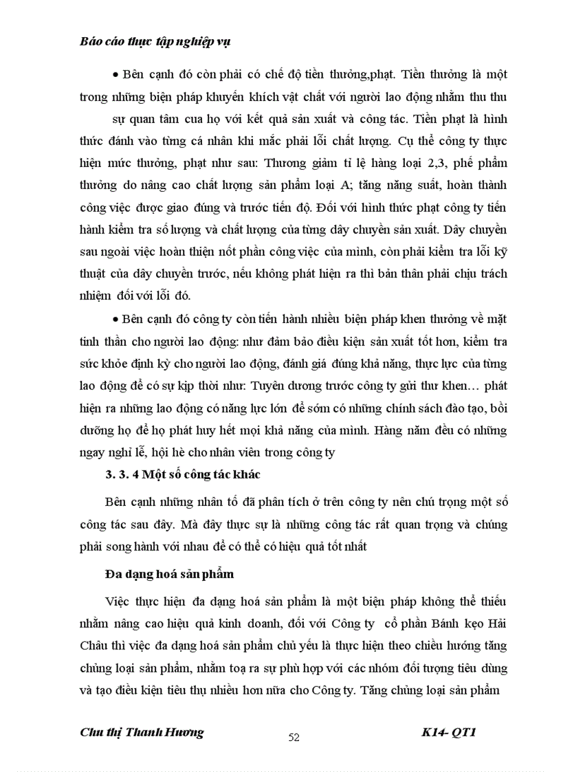 image for page Thực trang hiệu quả sản xuất kinh doanh của công ty cổ phần bánh kẹo hải châu