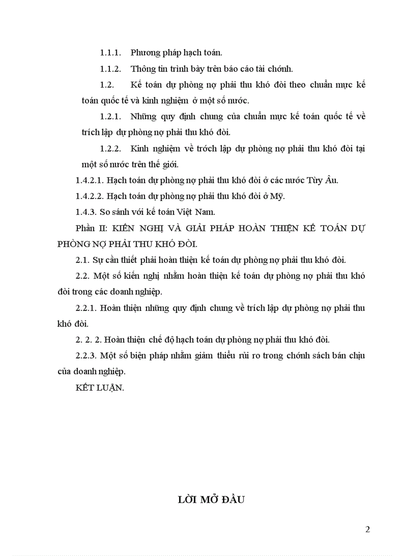 image for page Bàn về kế toán dự phòng nợ phải thu khó đòi