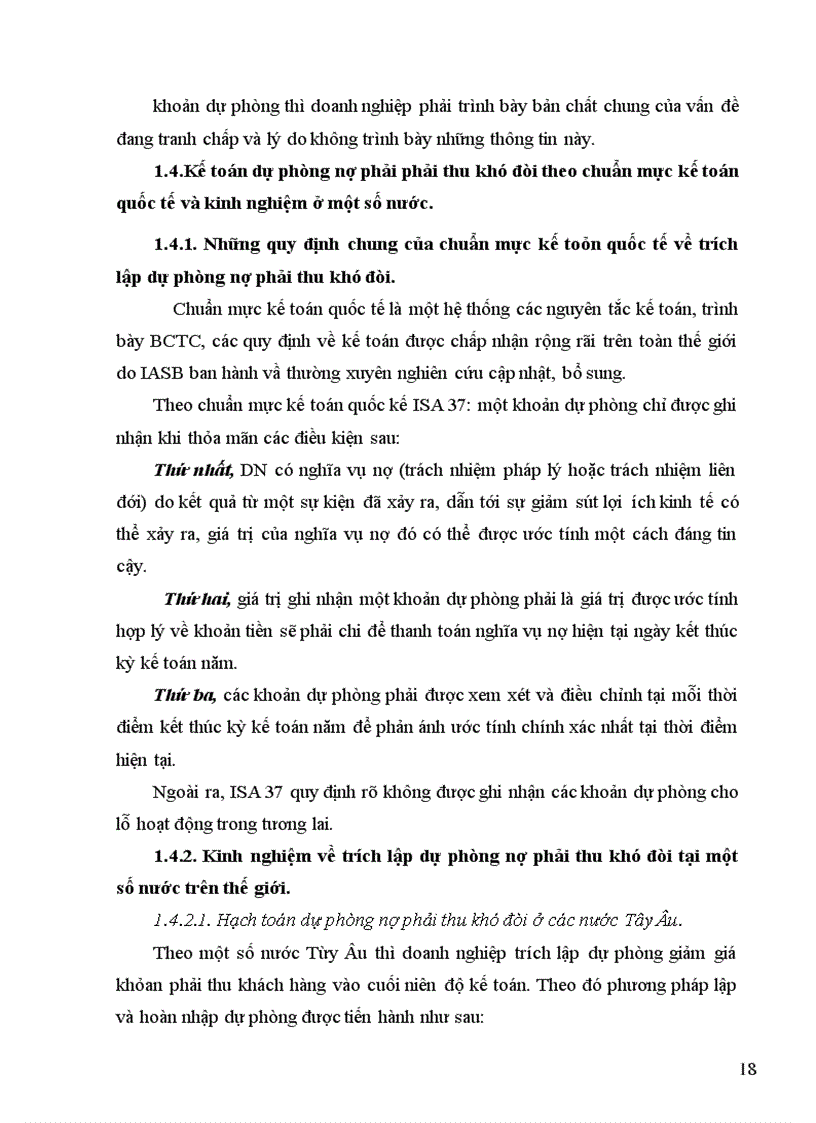 image for page Bàn về kế toán dự phòng nợ phải thu khó đòi