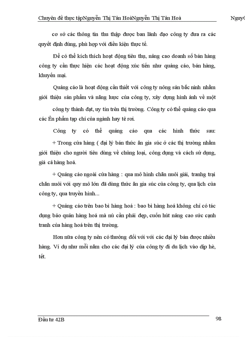 image for page Thực trạng và giải pháp đầu tư sản xuất thức ăn gia súc của Công ty Nông Sản Bắc Ninh