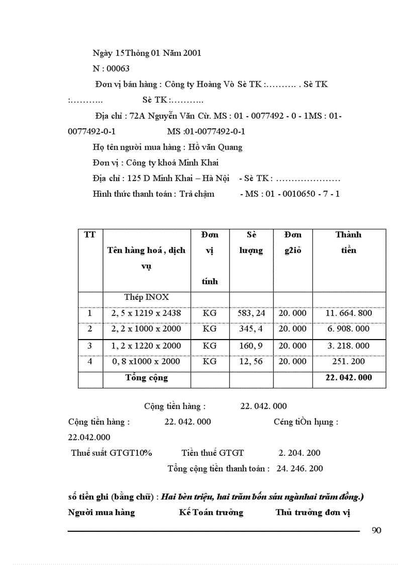 image for page Tổ chức công tác kế toán nguyên vật liệu của công ty khoá Minh Khai