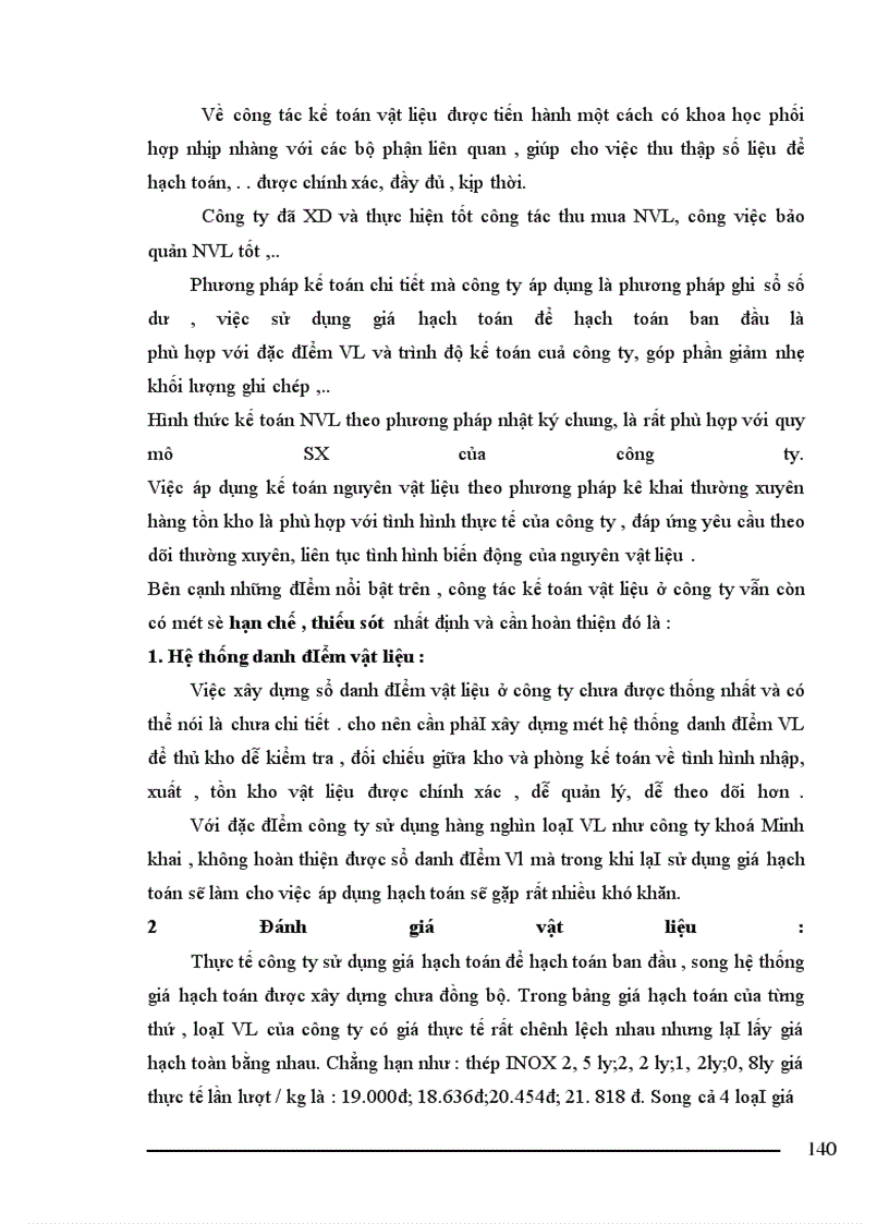 image for page Tổ chức công tác kế toán nguyên vật liệu của công ty khoá Minh Khai