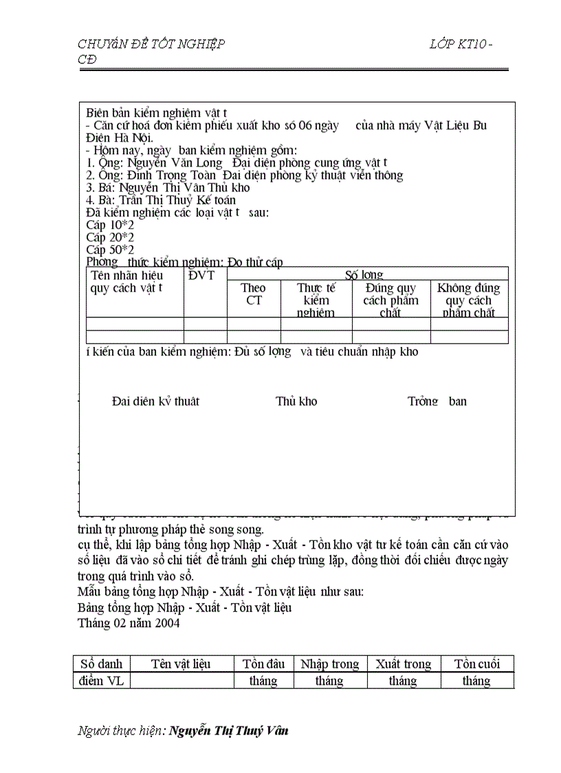 image for page Một số ý kiến nhận xét và đề xuất phương hướng nhằm hoàn thiện công tác kế toán Nguyên Liệu Vật Liệu tại Bưu Điện Tỉnh Hà Tĩnh