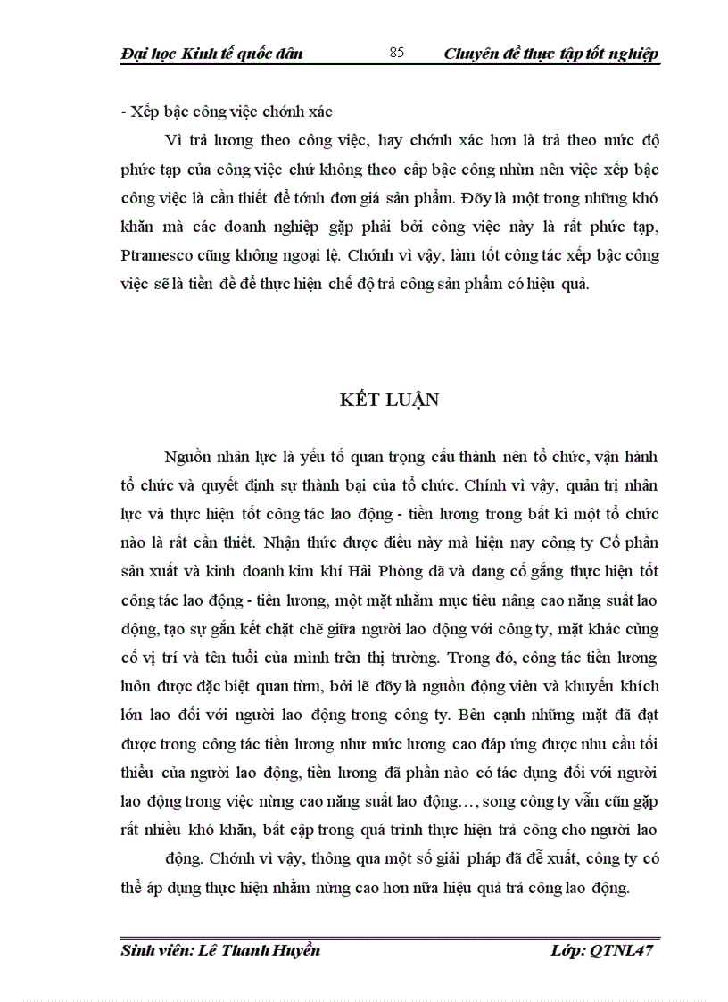 image for page Hoàn thiện các hình thức trả công tại công ty Cổ phần sản xuất và kinh doanh kim khí Hải Phòng