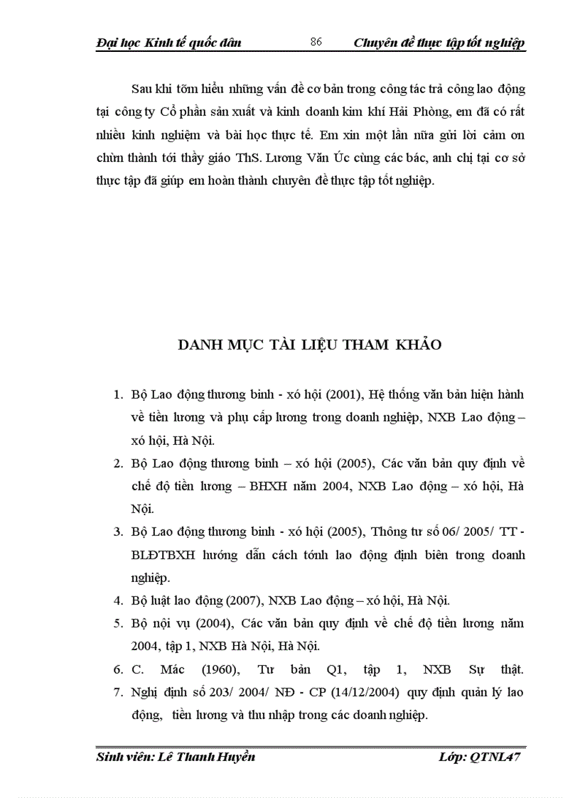 image for page Hoàn thiện các hình thức trả công tại công ty Cổ phần sản xuất và kinh doanh kim khí Hải Phòng