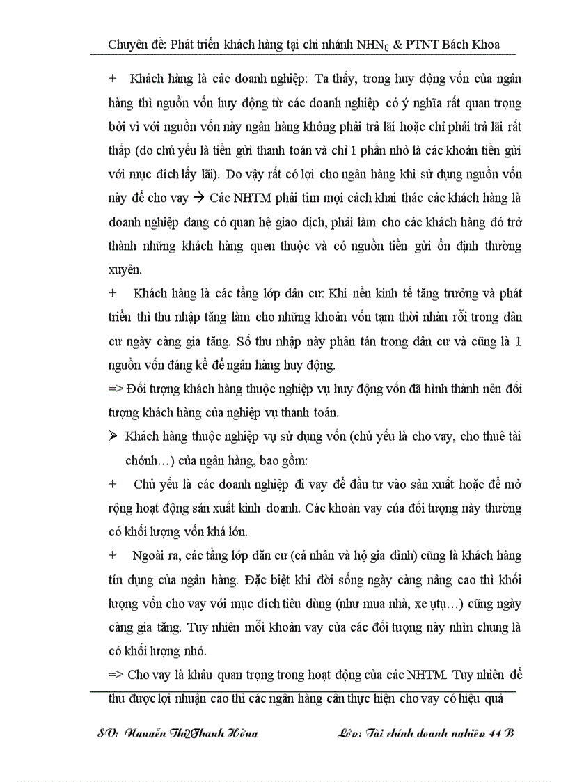 image for page Phát triển khách hàng tại chi nhánh NHN0&PTNT Bách Khoa