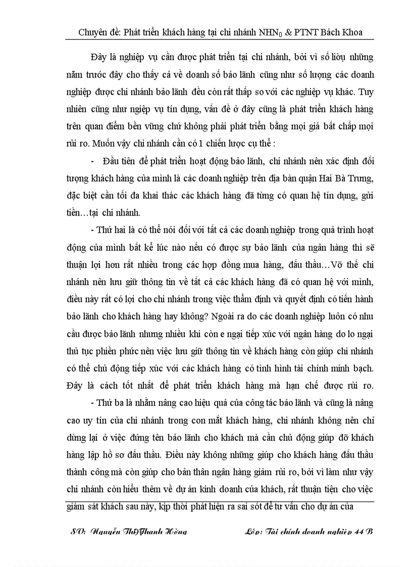 image for page Phát triển khách hàng tại chi nhánh NHN0&PTNT Bách Khoa