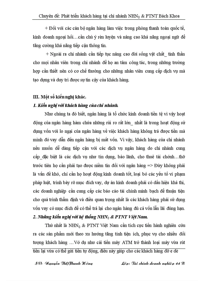 image for page Phát triển khách hàng tại chi nhánh NHN0&PTNT Bách Khoa
