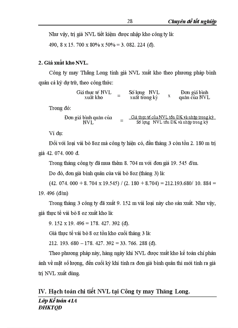 image for page Hoàn thiện công tác kế toán nguyên vật liệu ở Công ty may Thăng Long