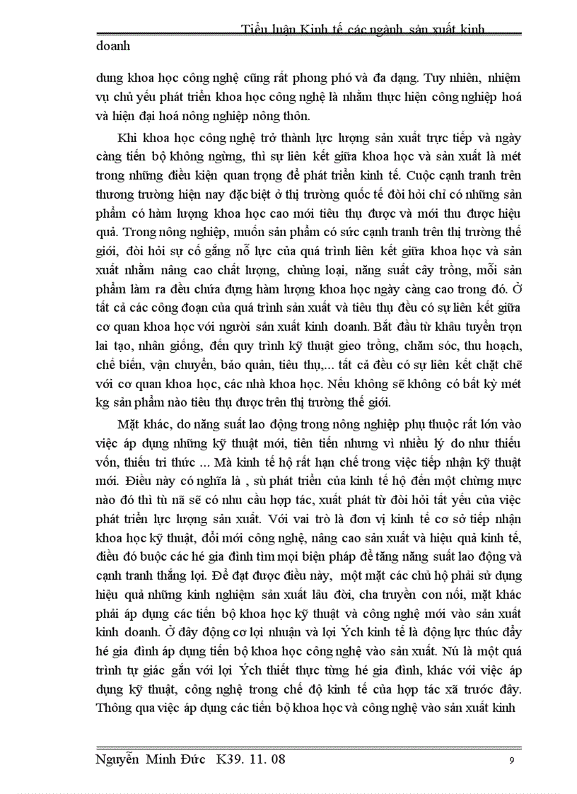 image for page Tăng cường quan hệ liên kết giữa khoa học và sản xuất của hộ gia đình nông dân nước ta