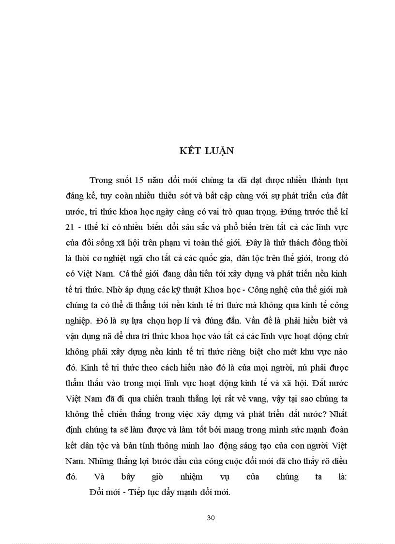 image for page Ýthức - vai trò của ý thức và nền kinh tế tri thức