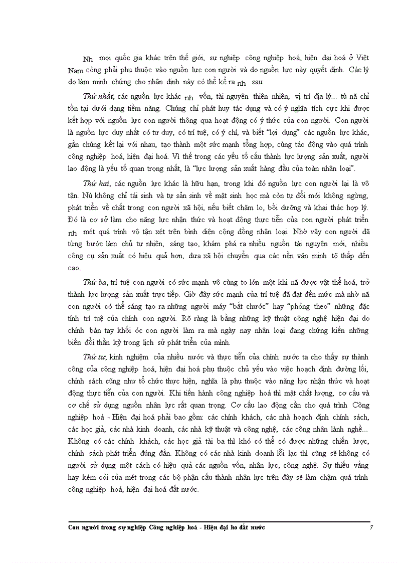 image for page Con người trong sự nghiệp Công nghiệp hoá - Hiện đại hóa dất nước