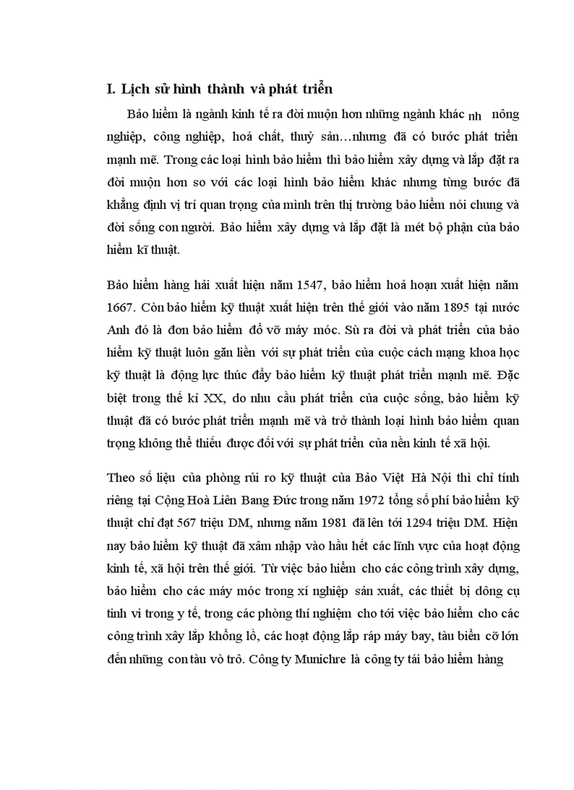 image for page Công tác giám định và giải quyết bồi thường nghiệp vụ bảo hiểm xây dựng và lắp đặt tại Bảo Việt Hà Nội