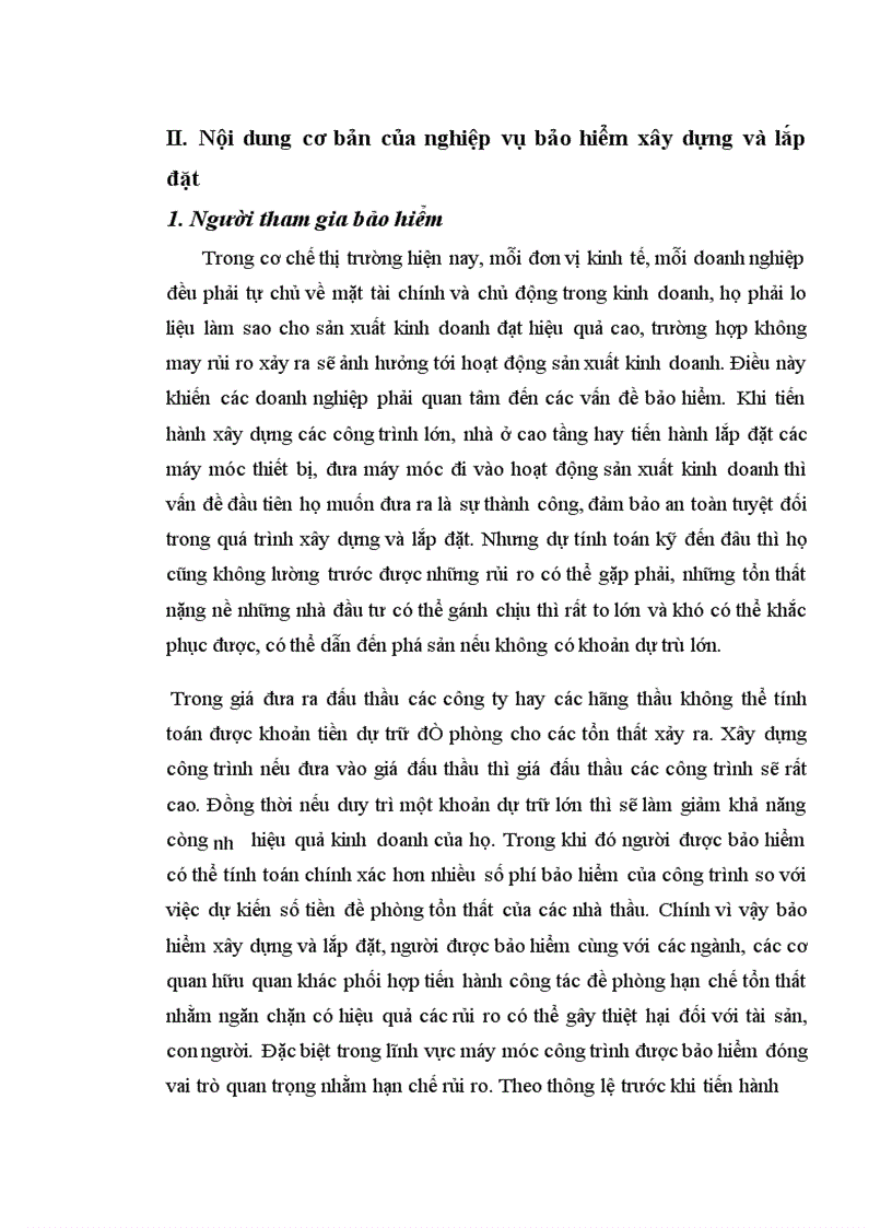 image for page Công tác giám định và giải quyết bồi thường nghiệp vụ bảo hiểm xây dựng và lắp đặt tại Bảo Việt Hà Nội