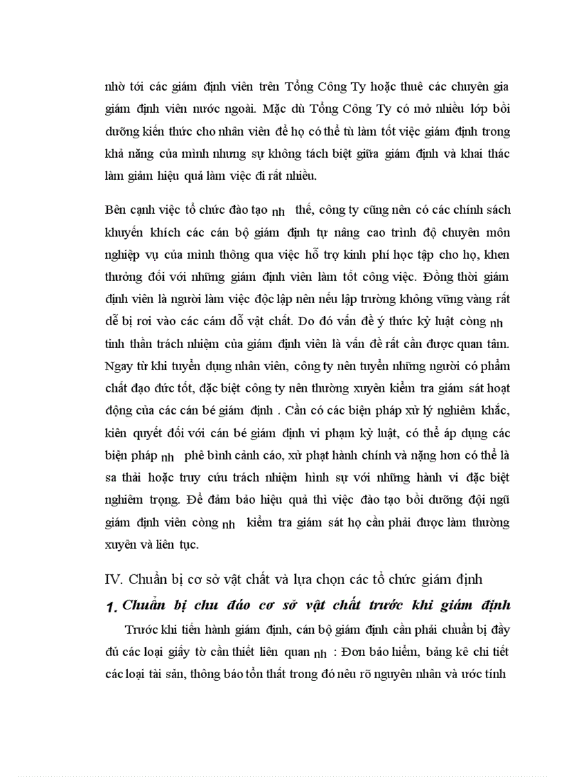 image for page Công tác giám định và giải quyết bồi thường nghiệp vụ bảo hiểm xây dựng và lắp đặt tại Bảo Việt Hà Nội