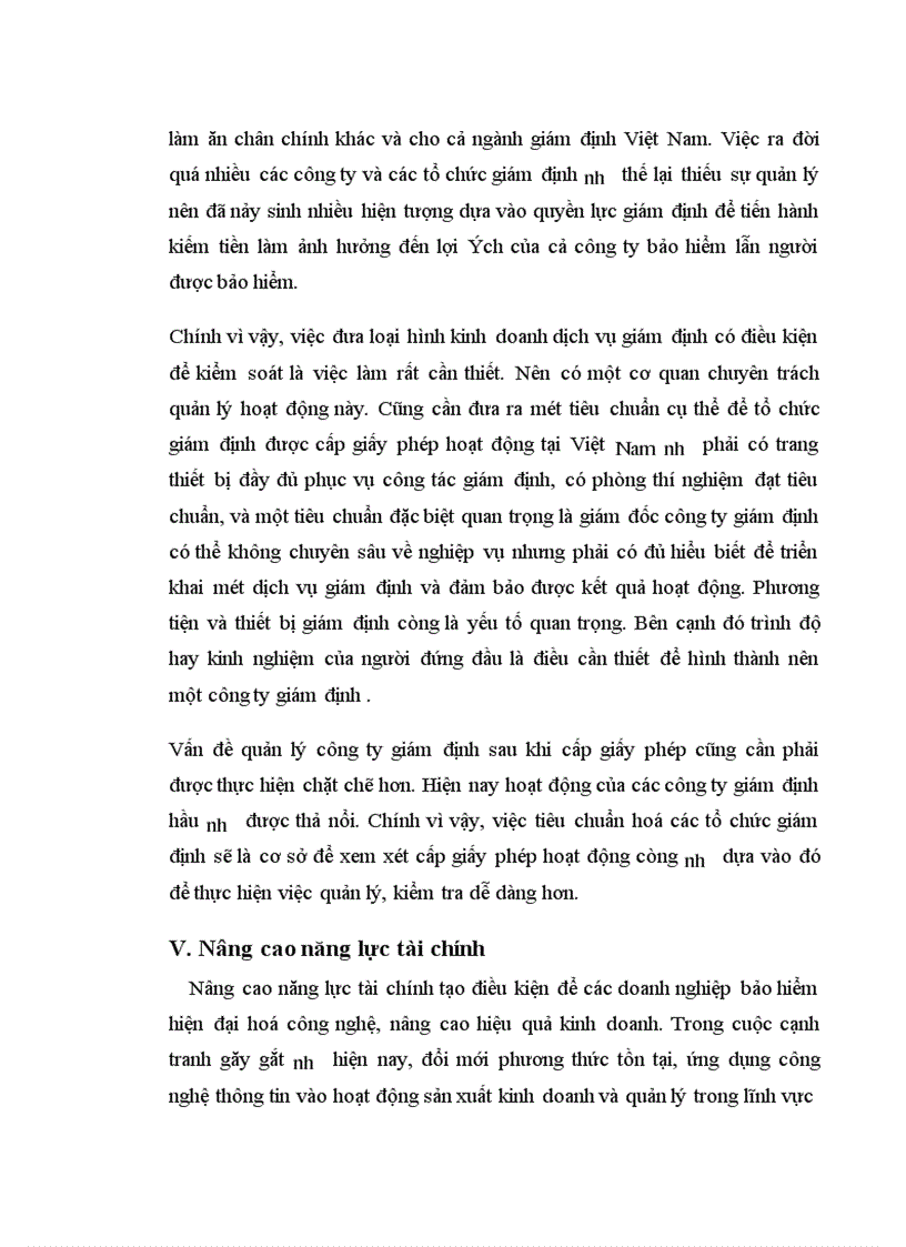 image for page Công tác giám định và giải quyết bồi thường nghiệp vụ bảo hiểm xây dựng và lắp đặt tại Bảo Việt Hà Nội