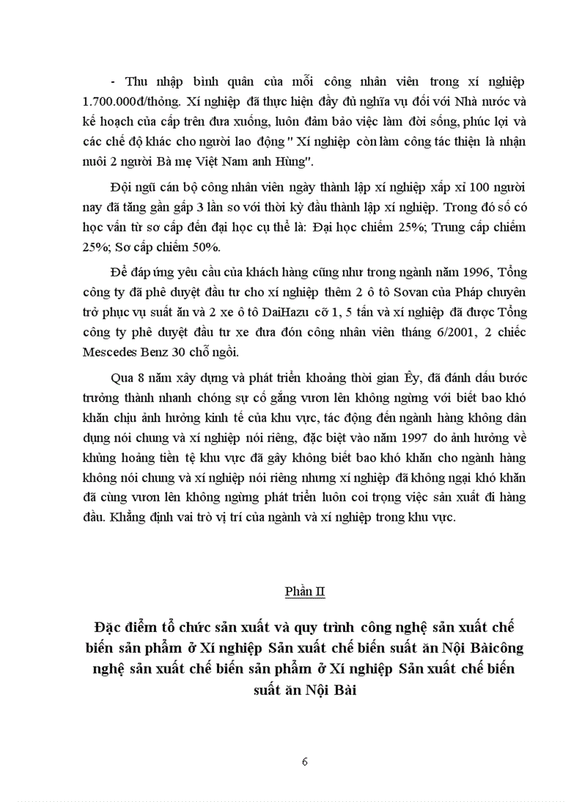 image for page Báo cáo thực tập tại Xí nghiệp Sản xuất chế biến suất ăn sân bay Nội Bài