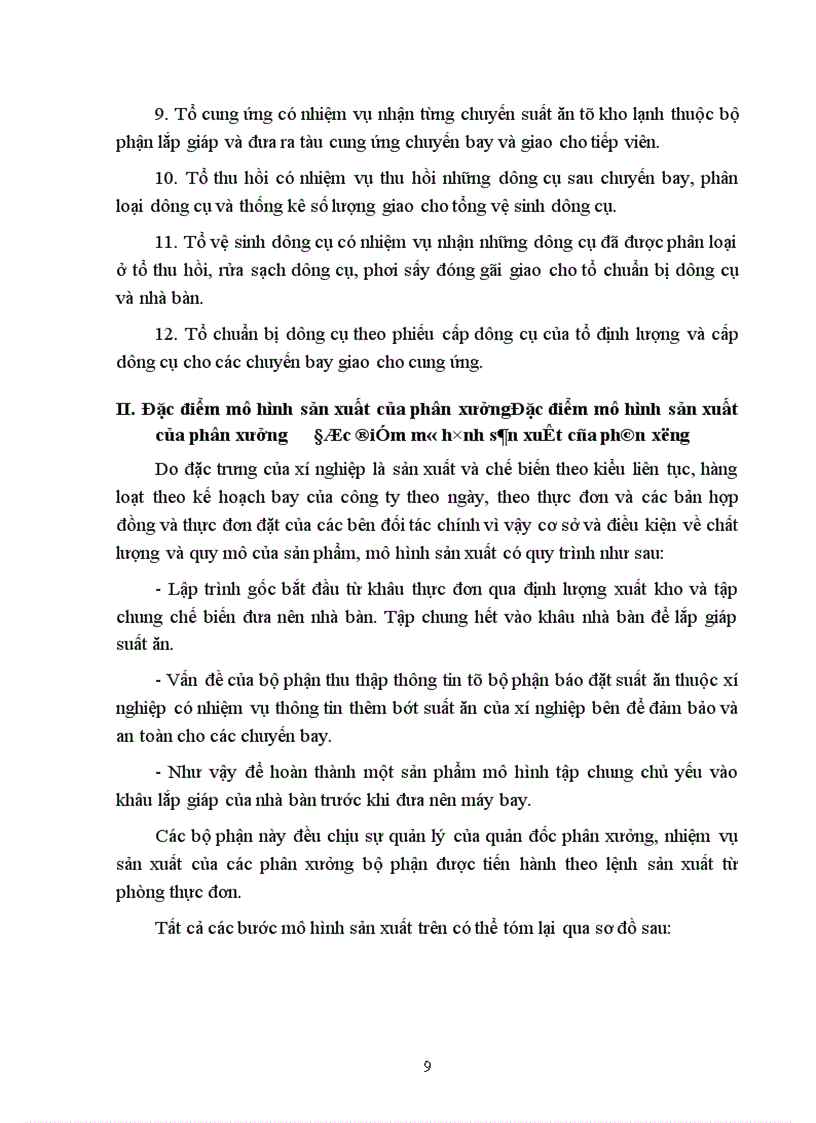 image for page Báo cáo thực tập tại Xí nghiệp Sản xuất chế biến suất ăn sân bay Nội Bài