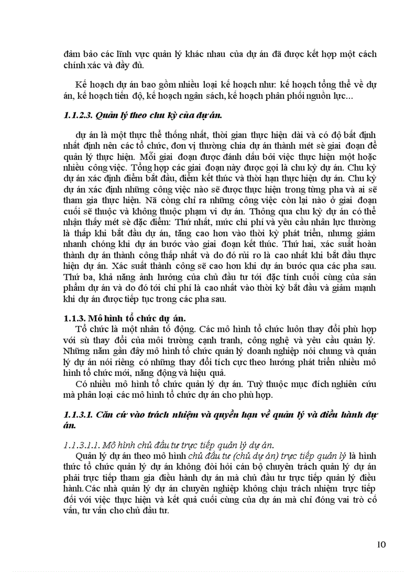 image for page Lập và quản lý dự án