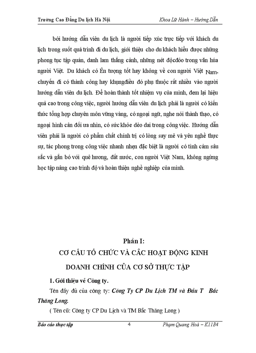 image for page Công Ty CP Du Lịch TM và Đầu Tư Bắc Thăng Long