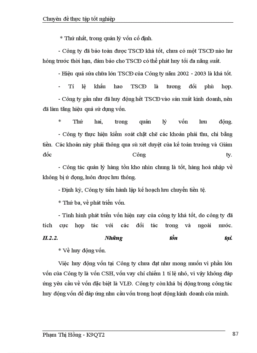 image for page Quản lý và sử dụng vốn tại Công ty cổ phần Đầu tư và Xây dựng Ba Đình