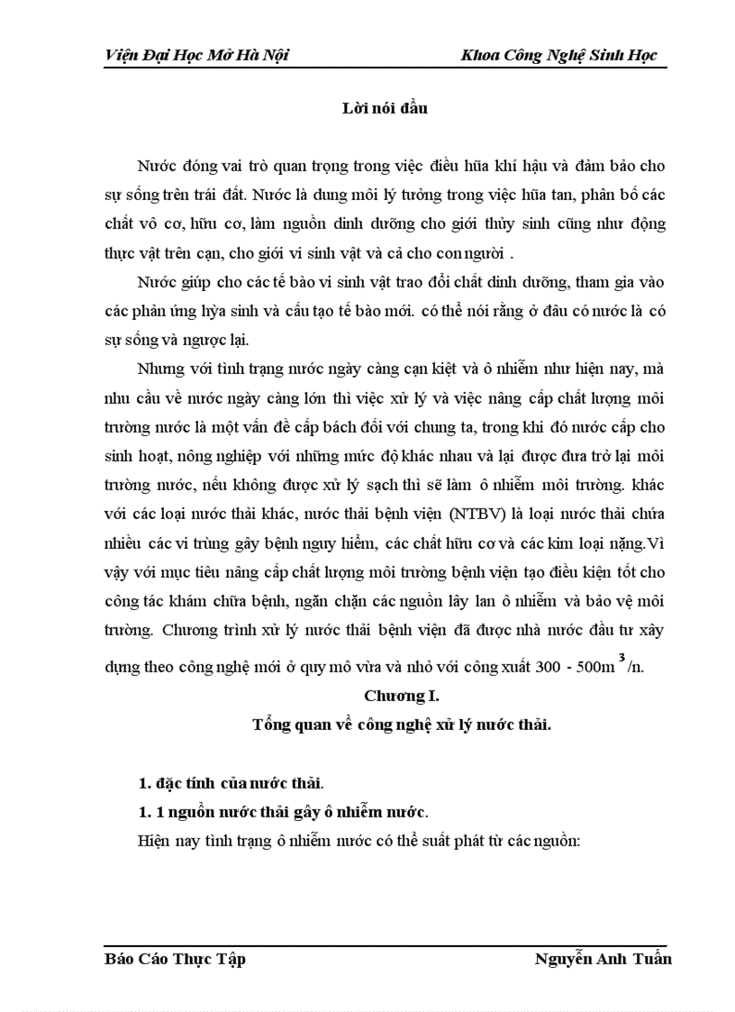 image for page Công nghệ xử lý nước thải ở bệnh viện thanh nhàn