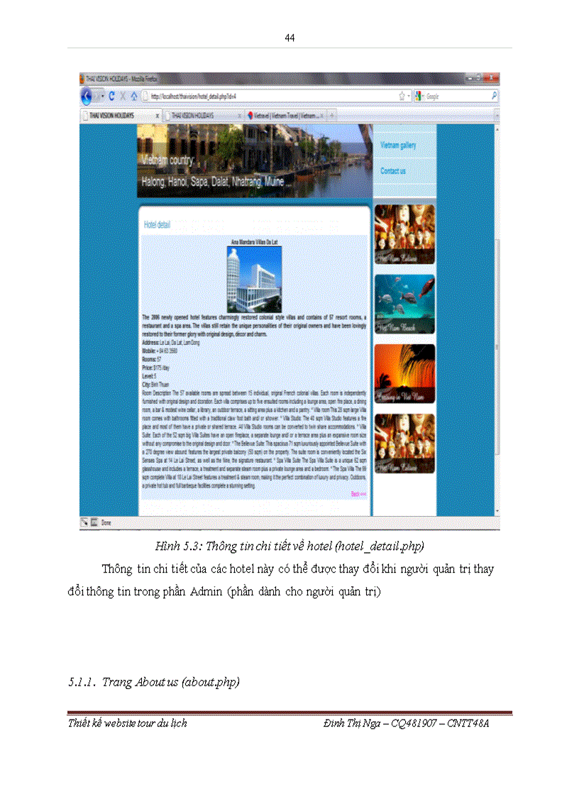 image for page Thiết kế website tour du lịch
