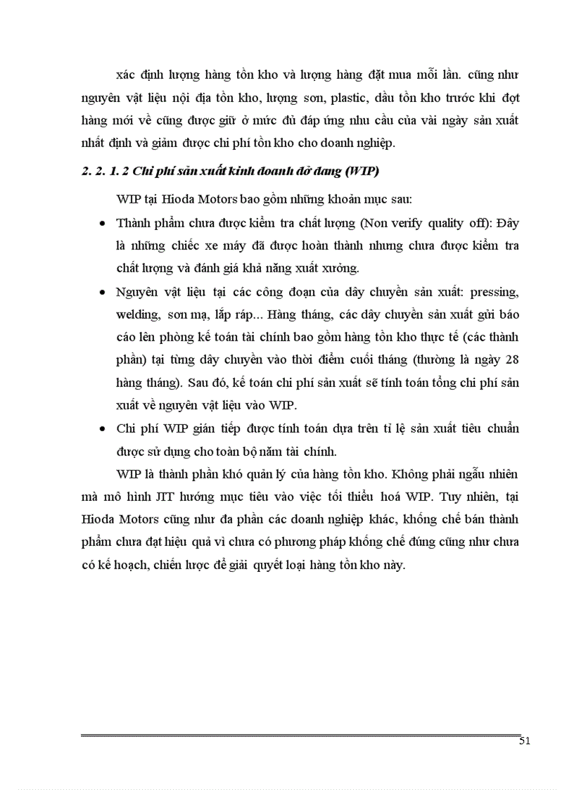 image for page Giải pháp nâng cao hiệu quả quản lý hàng tồn kho tại Công ty Liên doanh Hioda Motors