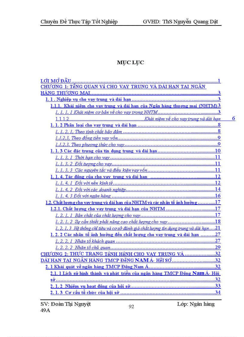 image for page Một số giải pháp nhằm nâng cao chất lượng cho vay trung dài hạn tại ngân hàng TMCP Đông Nam Á- Hội sơ
