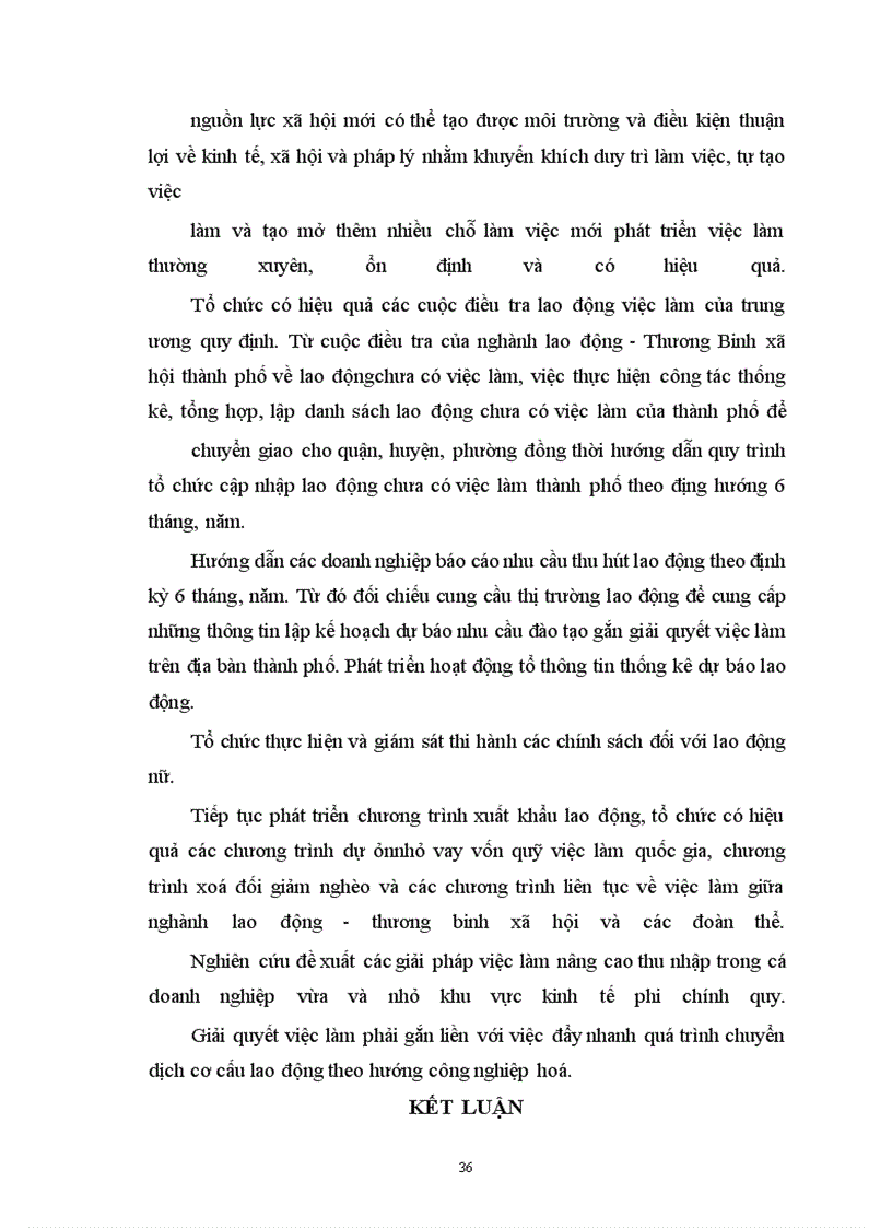 image for page Việc làm, thất nghiệp ở đô thị thực trạng và giải pháp