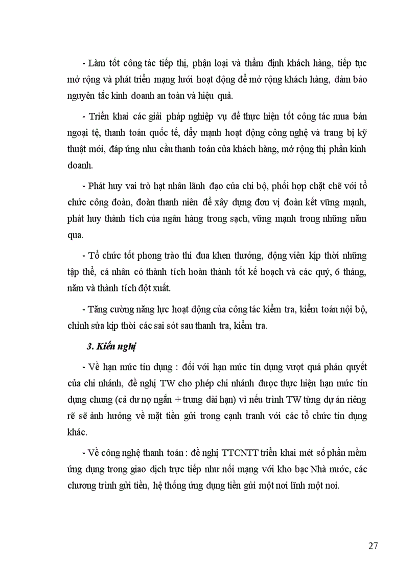 image for page Quản lý chất lượng tín dụng trung và dài hạn tại NHNo&PTNT Láng Hạ