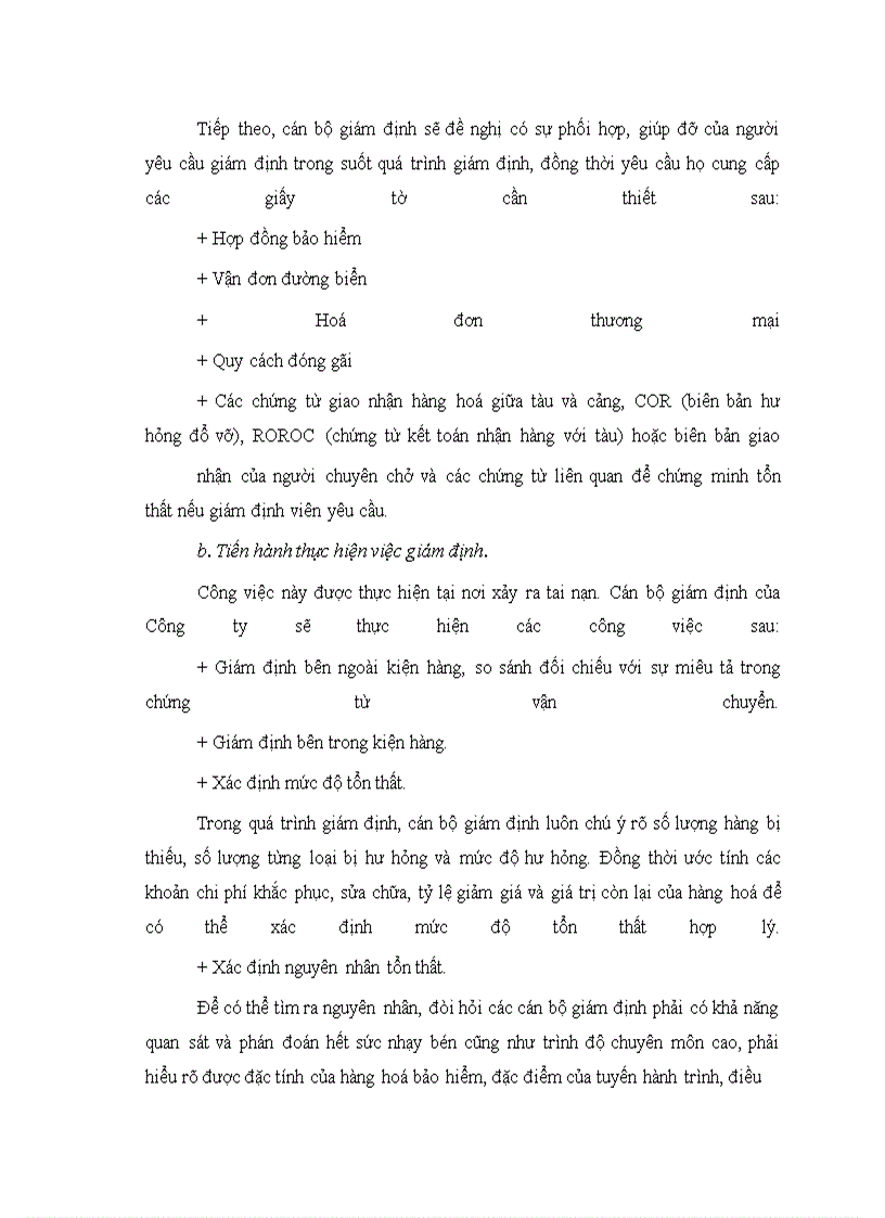 image for page Tình hình triển khai nghiệp vụ bảo hiểm hàng hoá xuất nhập khẩu vận chuyển bằng đường biển tại Bảo Minh Hà Nội