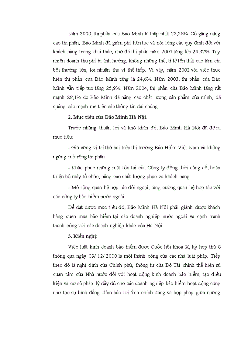 image for page Tình hình triển khai nghiệp vụ bảo hiểm hàng hoá xuất nhập khẩu vận chuyển bằng đường biển tại Bảo Minh Hà Nội