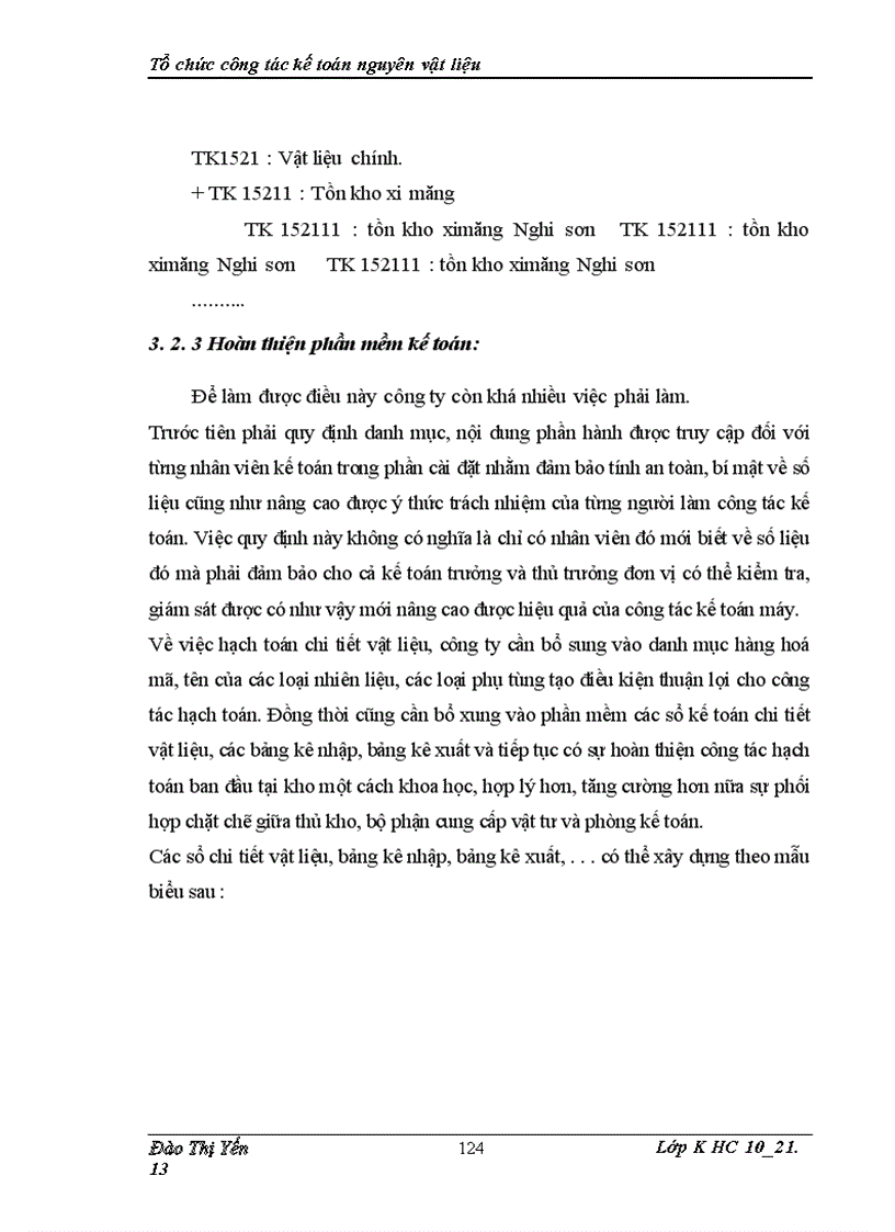 image for page Tổ chức công tác kế toán nguyên vật liệu tại Công ty TNHH Tiến Minh