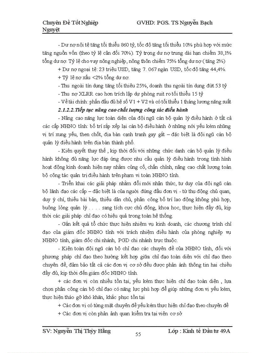 image for page Hoàn thiện công tác thẩm định dự án đầu tư tại ngân hàng nông nghiệp và phát triển nông thôn tỉnh Thanh Hóa