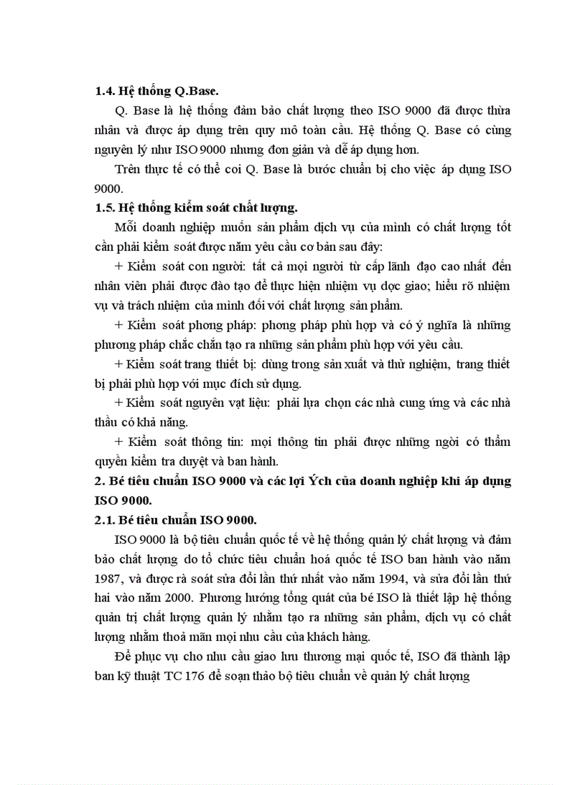 image for page ISO 9000 và nghiên cứu đề xuất mô hình quản lý chất lượng phù hợp với các doanh nghiệp Việt Nam