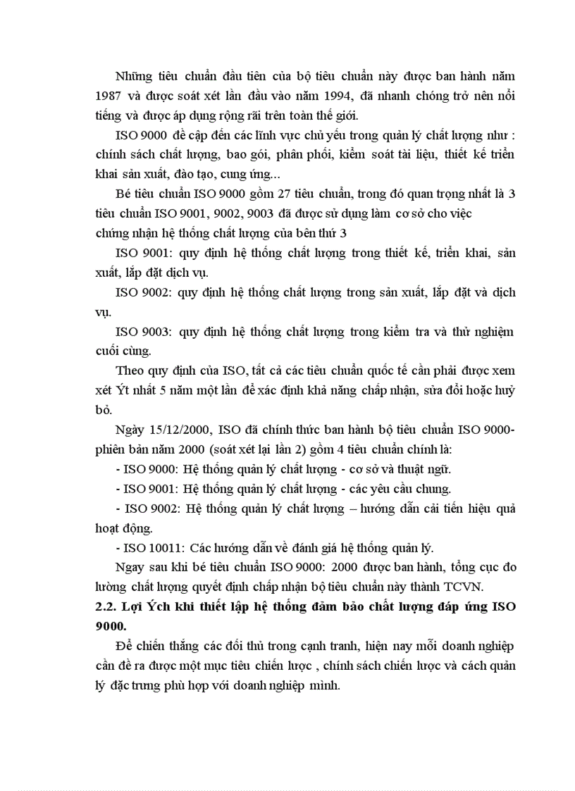 image for page ISO 9000 và nghiên cứu đề xuất mô hình quản lý chất lượng phù hợp với các doanh nghiệp Việt Nam