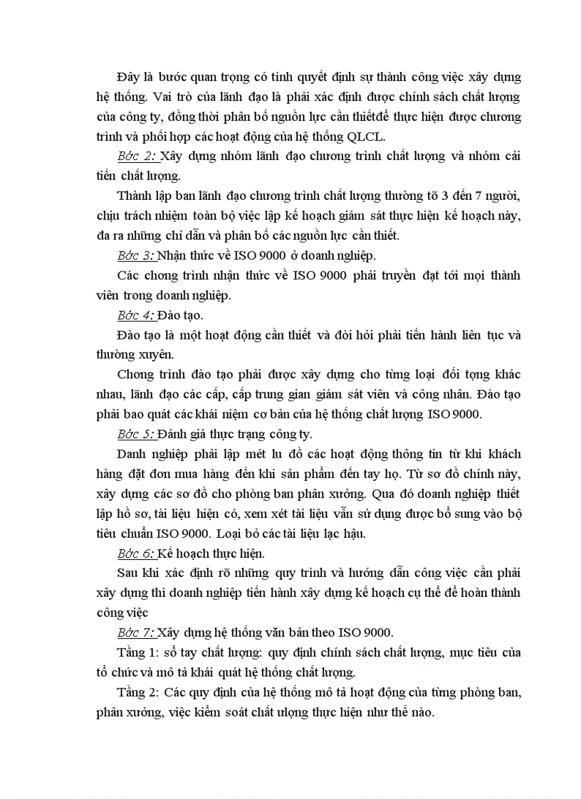 image for page ISO 9000 và nghiên cứu đề xuất mô hình quản lý chất lượng phù hợp với các doanh nghiệp Việt Nam