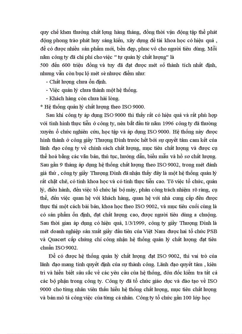 image for page ISO 9000 và nghiên cứu đề xuất mô hình quản lý chất lượng phù hợp với các doanh nghiệp Việt Nam