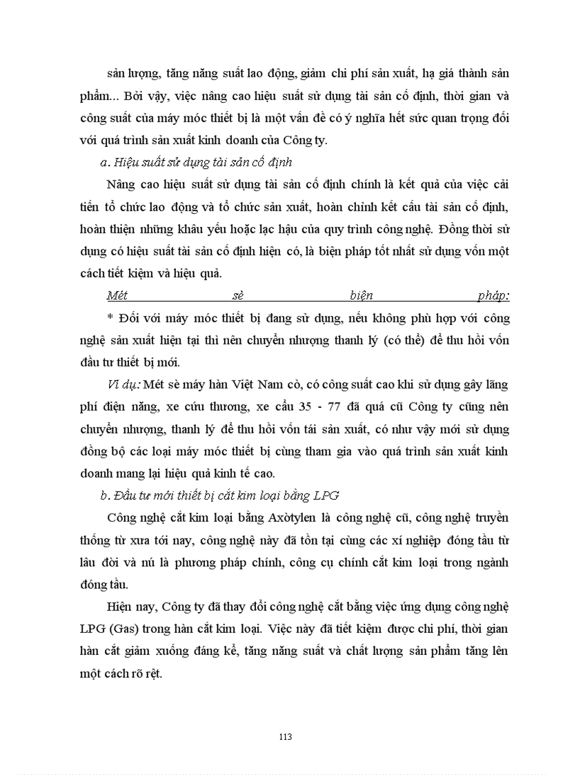 image for page Một số biện pháp nâng cao hiệu quả hoạt động sản xuất kinh doanh ở Công ty Cơ khí và Thương mại Hải Phòng - Tổng công ty thương mại và xây dựng
