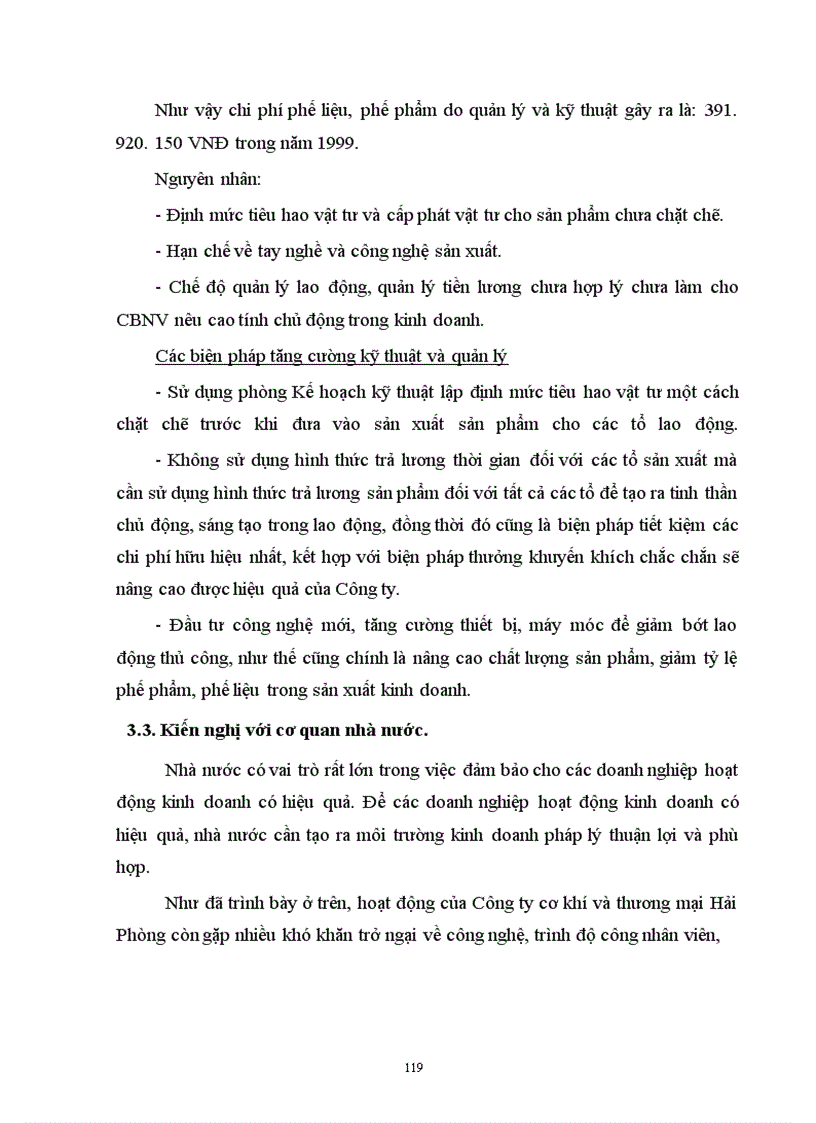 image for page Một số biện pháp nâng cao hiệu quả hoạt động sản xuất kinh doanh ở Công ty Cơ khí và Thương mại Hải Phòng - Tổng công ty thương mại và xây dựng