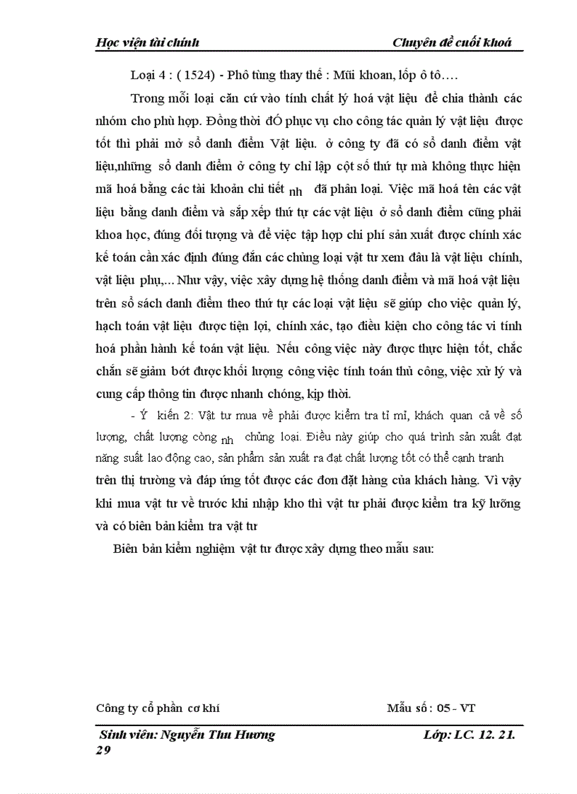 image for page Tổ chức công tác kế toán vật tư tại công ty cổ phần cơ khí xây dựng CPT