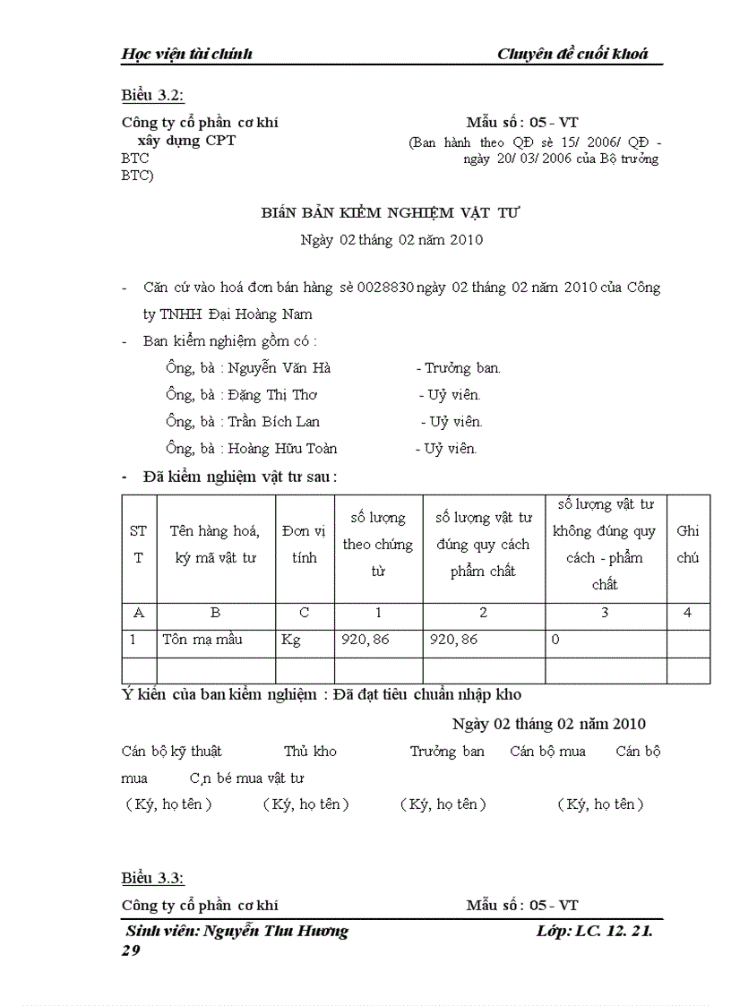 image for page Tổ chức công tác kế toán vật tư tại công ty cổ phần cơ khí xây dựng CPT