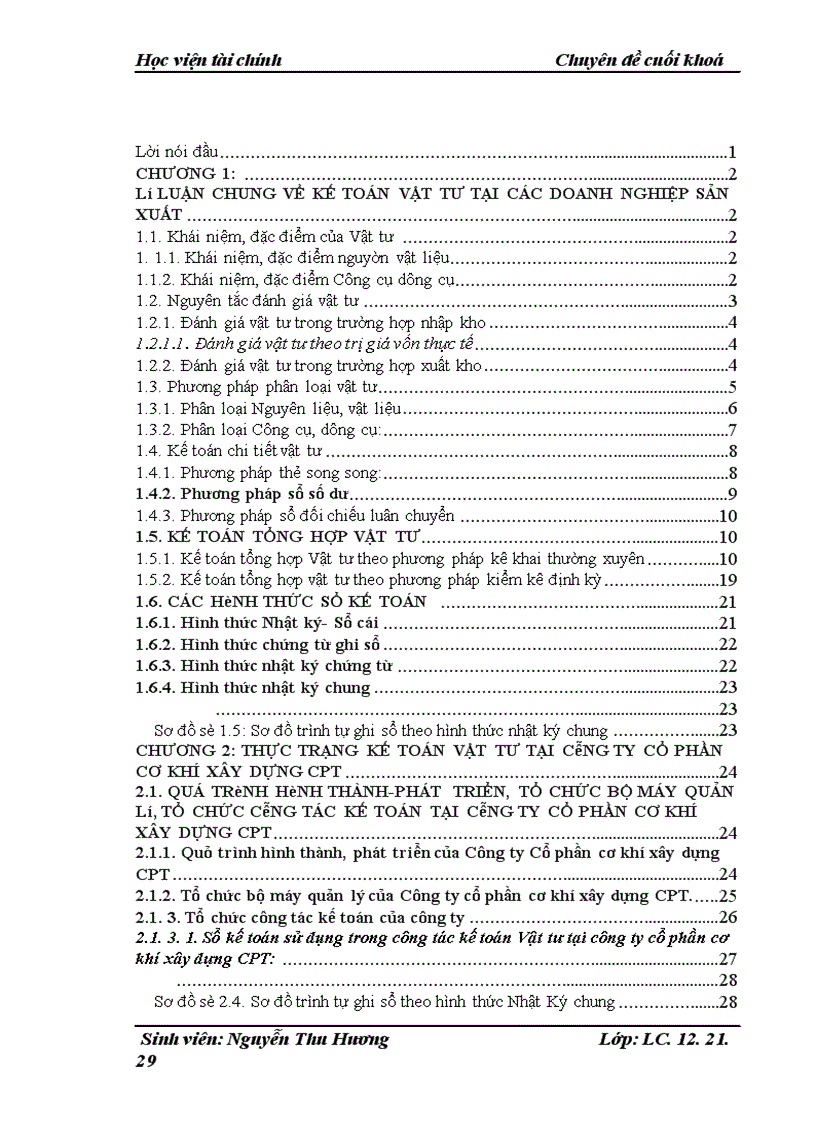 image for page Tổ chức công tác kế toán vật tư tại công ty cổ phần cơ khí xây dựng CPT