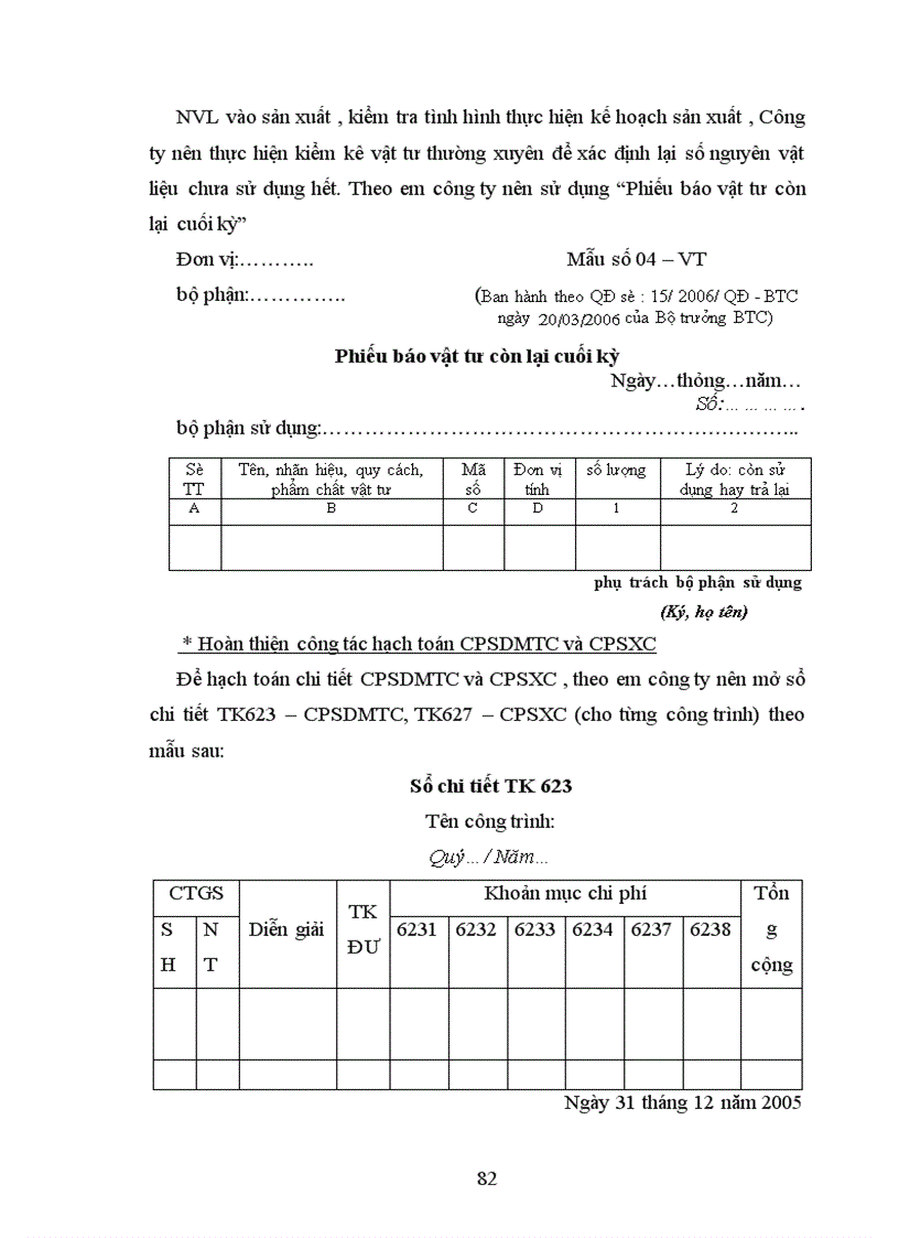 image for page Hoàn thiện công tác kế toán chi phí sản xuất và tính giá thành sản phẩm tại công ty Vật tư và Xây dựng công trình